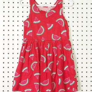 🌵H&M Red Watermelon Dress Size 2-4Y